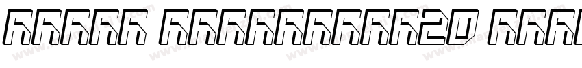 REEJI ZhenyanGB20 Heavy字体转换